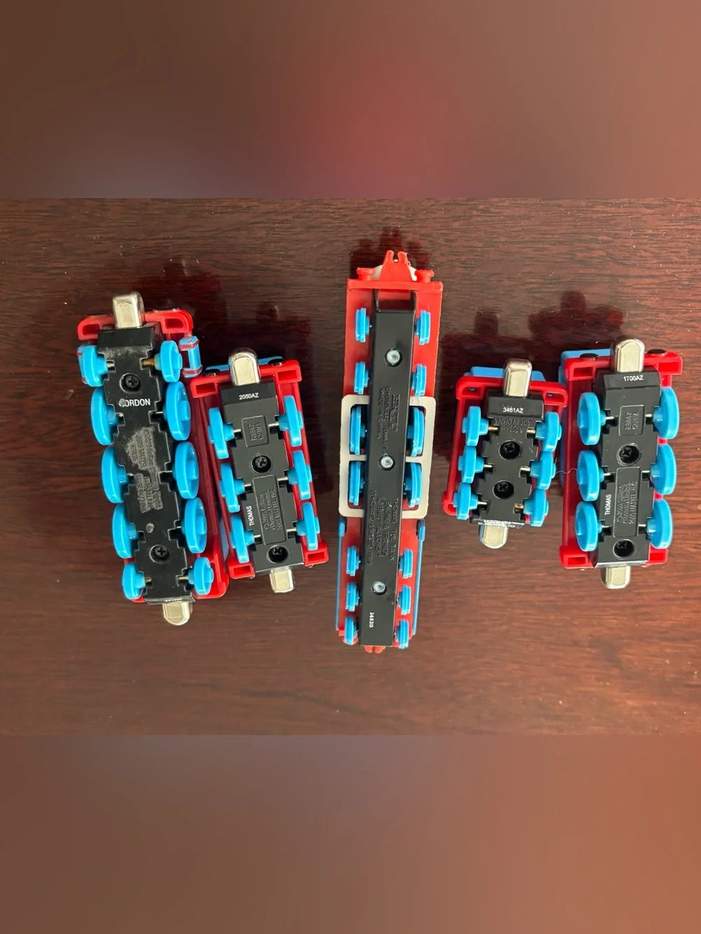 Thomas & Friends Blue and Red Mini Engine Pack - 5 Pieces